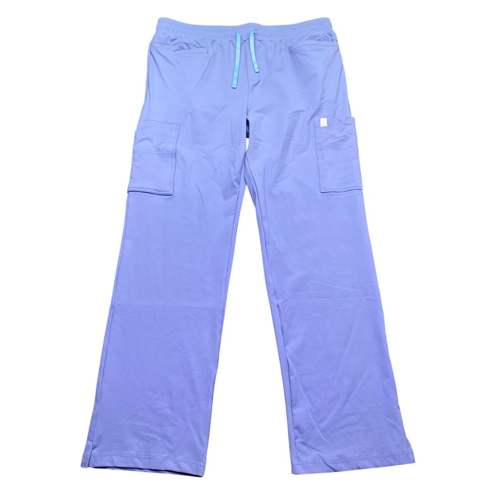 Scope Scrubs 3XL Blue Cargo Scrub Pants 4-Way Stretch Antimicrobial NWT